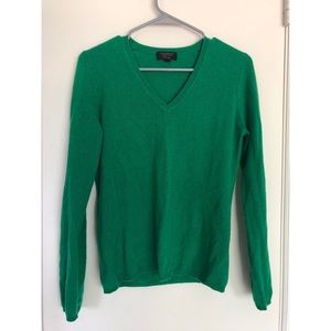 Green Cashmere Sweater
